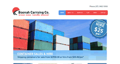 Desktop Screenshot of boonahcarryingco.com.au